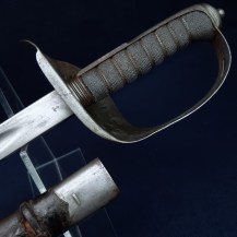 British Indian Army 1898 Pattern Infantry Staff Sergeant’s Sword, Dated 1910 with Regimental Marking 07